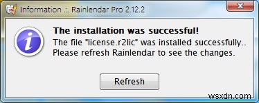 Rainlendar：デスクトップ上のカスタマイズ可能なカレンダーアプリケーション（プレゼント） 