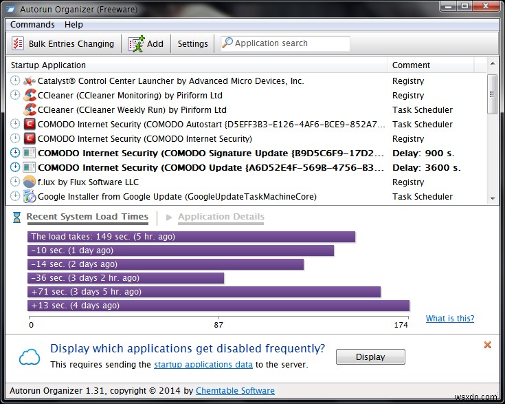 AutorunOrganizerを使用してWindowsのスタートアップアイテムを効果的に管理する 