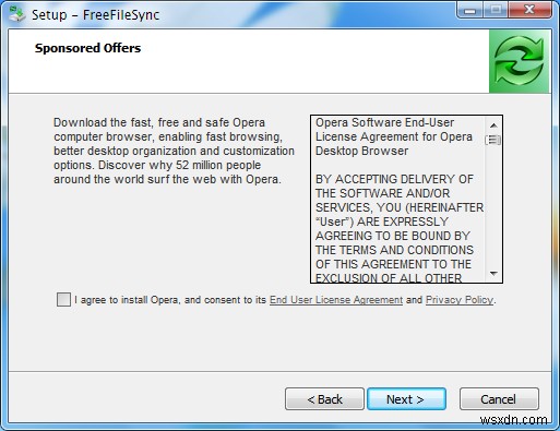 WindowsでFreeFileSyncを使用してファイルとフォルダを同期する方法 