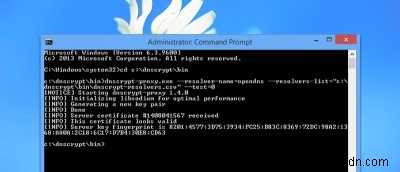 DNSCryptを使用してWindowsでDNSトラフィックを暗号化する方法 