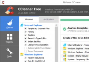 Windowsタスクスケジューラを使用してCCleanerが自動的に実行されるようにスケジュールする方法 