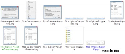 Windowsでファイル名の色を変更する 