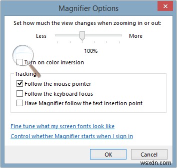 画面上で読みやすくするためのWindows拡大鏡とその代替手段の使用 