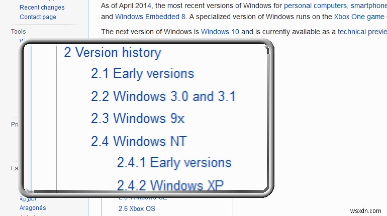 画面上で読みやすくするためのWindows拡大鏡とその代替手段の使用 