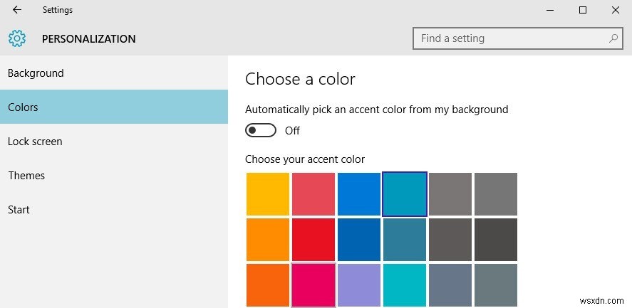 Windows10でウィンドウタイトルバーの色を変更する方法 