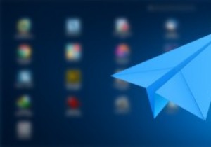 PaperPlane：Windows用のiPadのようなランチャー 