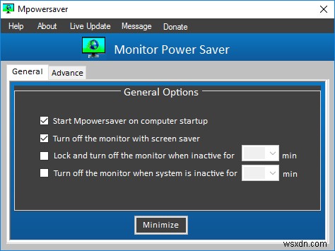 Windowsをロックすると、モニターの電源が自動的にオフになります 