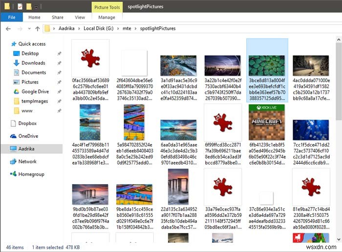Windows10スポットライト画像を保存する方法 