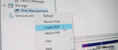 WindowsでVHD（仮想ハードディスク）を作成する方法 