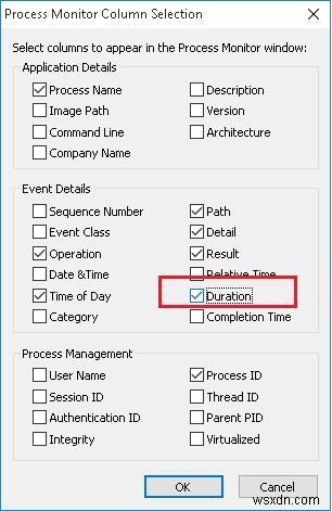 プロセスモニターを使用して低速ブートの問題を解決する 