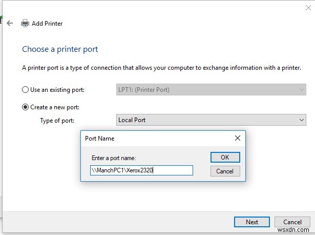 エラー0x0000007e：Windowsがネットワークプリンターに接続できず、操作に失敗しました