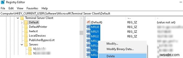 WindowsでRDP接続履歴をクリアする方法は？ 