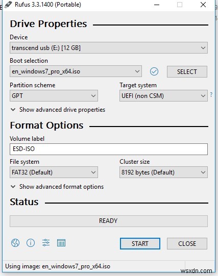 Windows 10または7をインストールするためのUEFIブータブルUSBドライブを作成するにはどうすればよいですか？ 