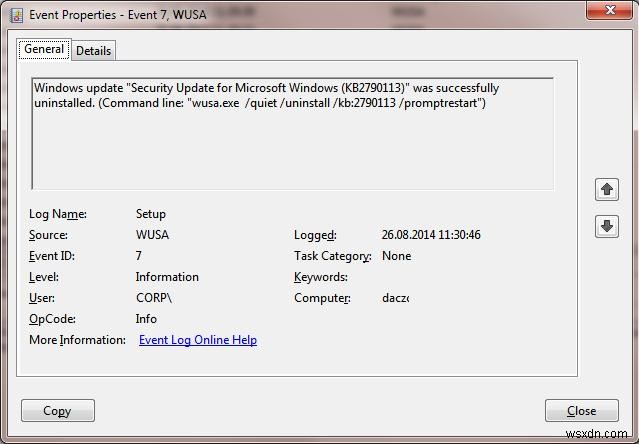 Windows10およびWindowsServerにインストールされている更新プログラムを削除する方法は？ 