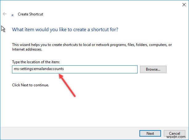 Windows10でシステム設定へのショートカットを作成する方法 