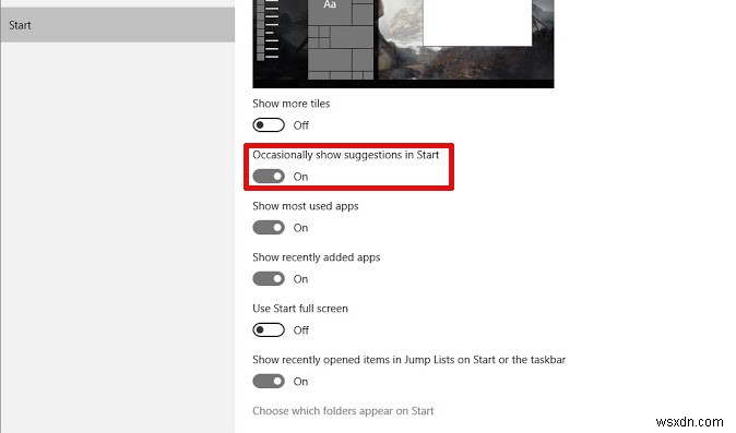 Windows10の画面で広告を無効にする方法 