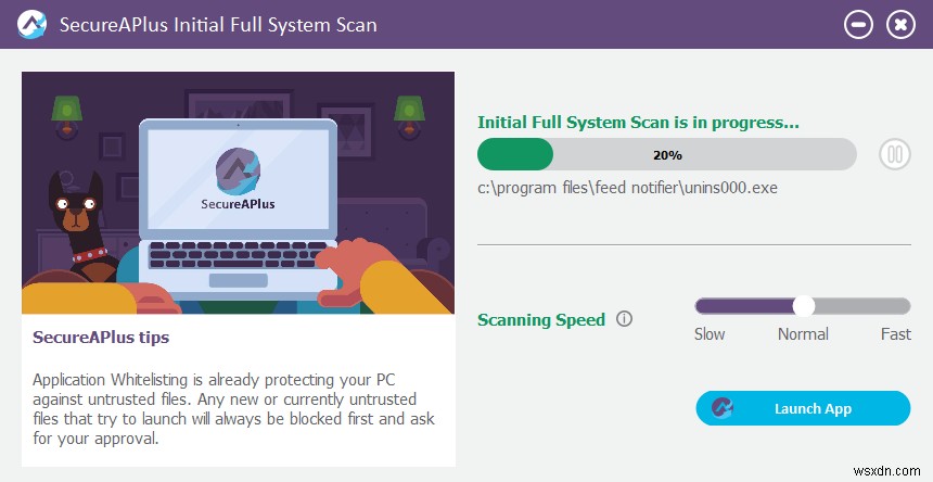 SecureAPlus：12のアンチウイルスエンジンを搭載した無料のクラウドベースのアンチウイルスプログラム（レビューとプレゼント） 