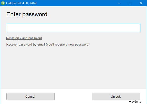 隠しディスクを使用してWindowsでパスワードで保護されたドライブを作成する 