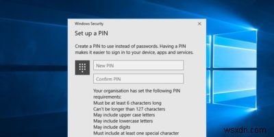 Windows 10でPINの複雑さを有効にし、ログインPINをより安全にする方法 