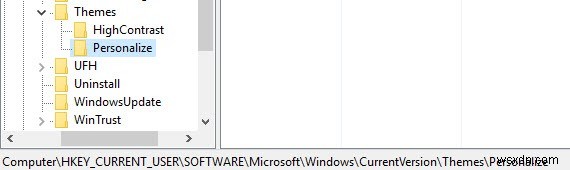 Windows10のタスクバーでのみアクセントカラーを適用する方法 