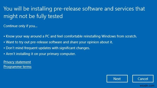 Windows10PCでWindowsInsiderになる方法 