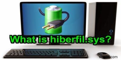 Windowsで巨大なhiberfil.sysを処理する方法 