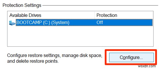 Windows10でダブルクリックして復元ポイントを作成する方法 