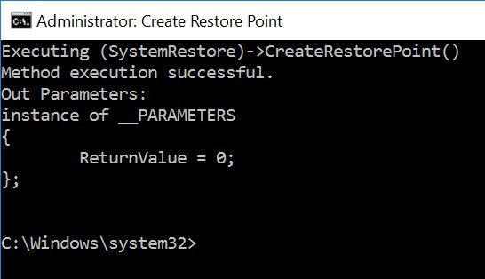 Windows10でダブルクリックして復元ポイントを作成する方法 