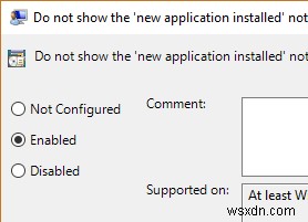 Windows10で新しいアプリのインストール通知を無効にする方法 