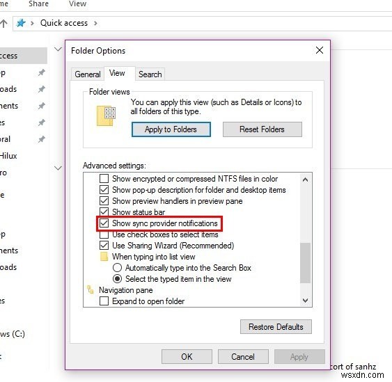 Windows10のファイルエクスプローラーで広告をオフにする方法 