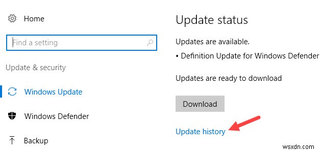 Windows10で更新履歴を見つける方法 