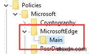 ユーザーがMicrosoftEdgeの「about：flags」ページにアクセスするのをブロックする方法 