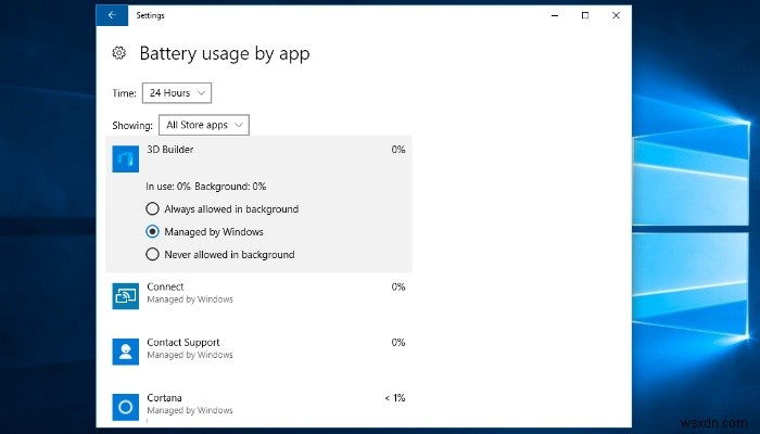 Windows10でラップトップのバッテリー寿命を改善する方法 