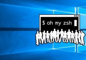 Windows 10にzshとOh My Zshをインストールする完全ガイド