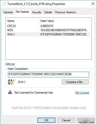 Windows 10でMD5、SHA-1、およびSHA-256チェックサムを確認する方法 