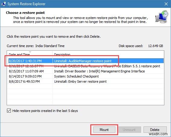 Windowsでシステムの復元ポイントを管理するための最良のツールの3つ 