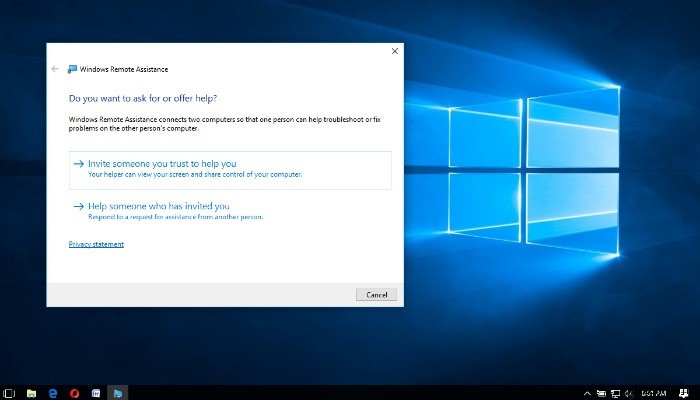 クイックアシストを使用してWindows10PCをリモートでトラブルシューティングする 