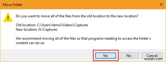 Windows10でデフォルトのゲームDVRフォルダを変更する方法 