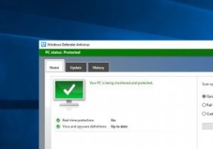 Windows10で古いWindowsDefenderを取り戻す方法 