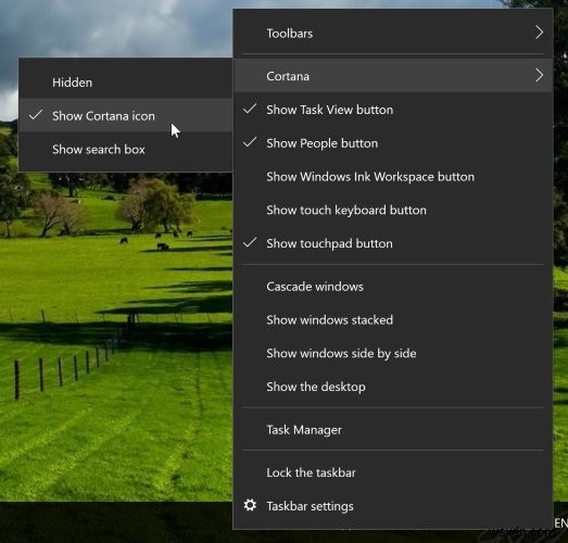 Windows10で新しい「TalktoCortana」オプションを使用する方法 