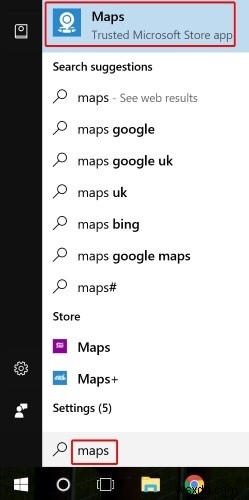 Windows10でBingMapsをオフラインで使用する方法 