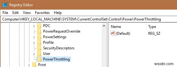 Windows10でパワースロットリングを無効にする方法 