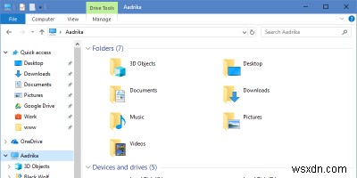 Windows10ファイルエクスプローラーから3Dオブジェクトフォルダーを削除する方法 