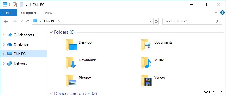 Windows10ファイルエクスプローラーから3Dオブジェクトフォルダーを削除する方法 