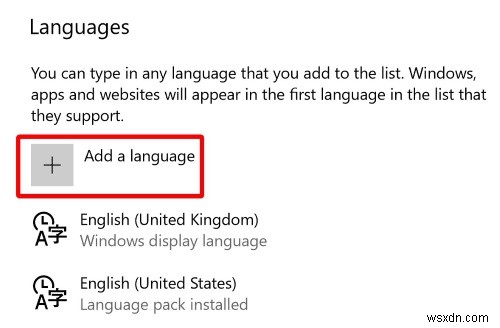 Windows10でシステム言語を変更する方法 