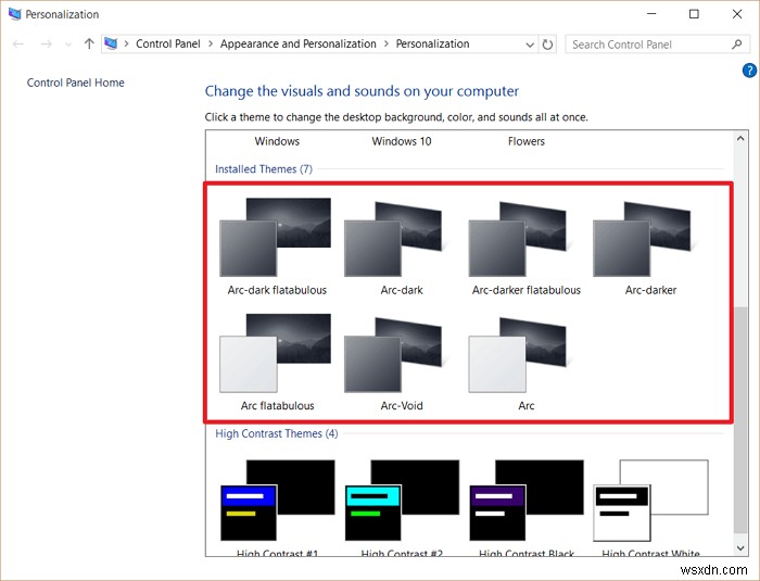 Windows10にカスタムテーマをインストールする方法 