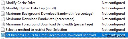 特定の時間帯にWindowsUpdateの帯域幅を制限する方法 