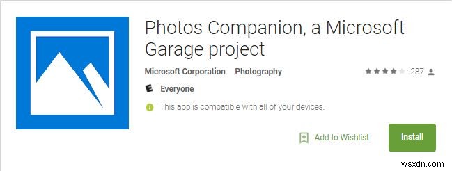 写真コンパニオンを使用して、Windowsマシンに写真をすばやく簡単に送信します 