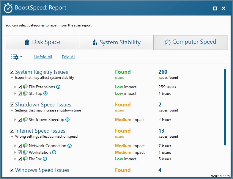 Auslogics BoostSpeedは、約束どおりにPCを高速化します 