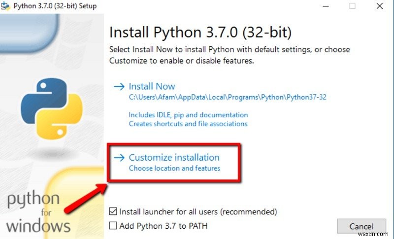 Windows10でPythonを設定する方法 